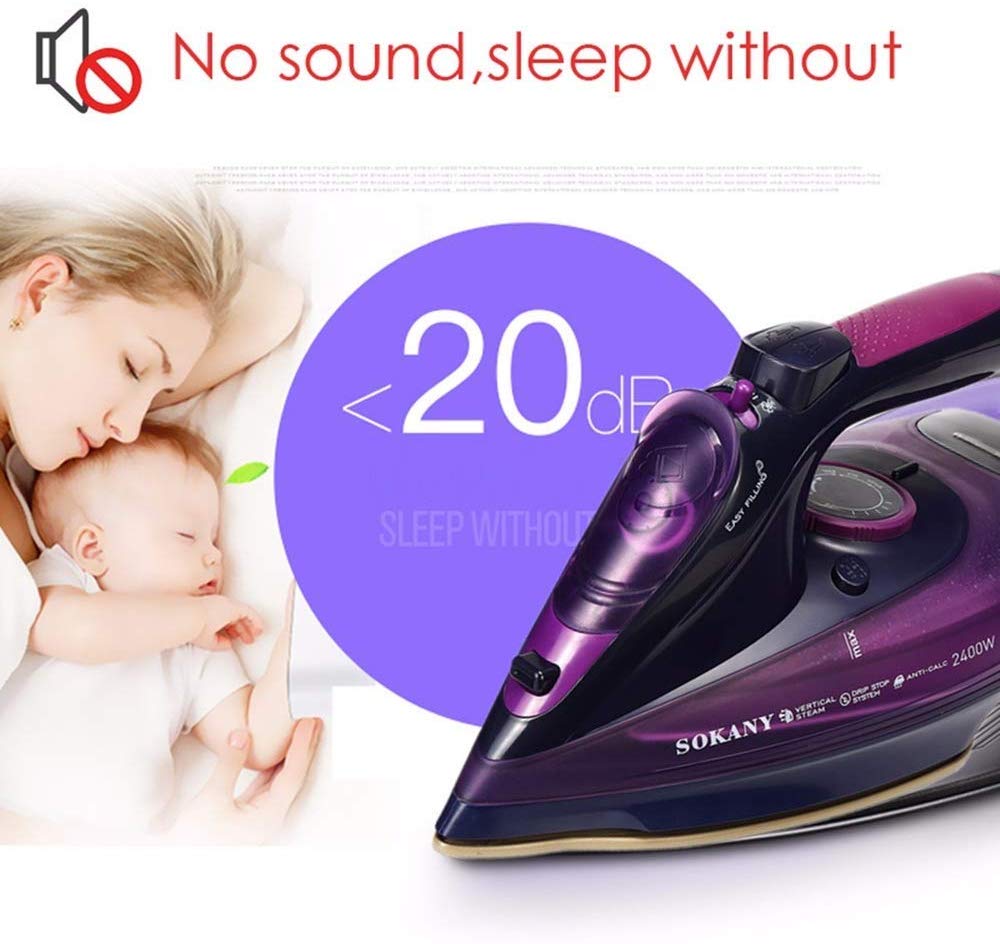 AUTHORIZED DEALER Z PLUS Sokany Iron 2085 Cordless Electric Steam Iron