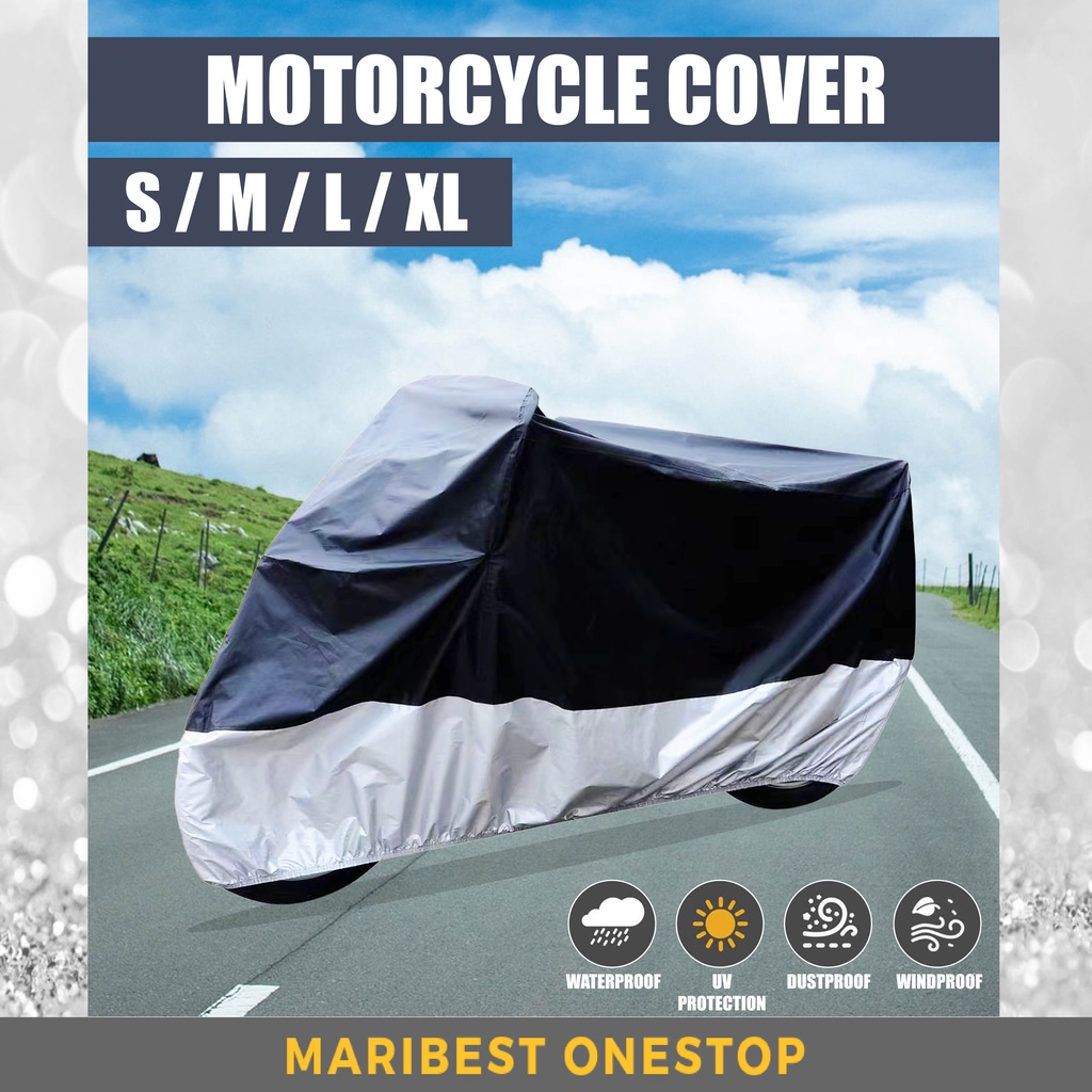 M/L/XL/XXL Motorcycle Cover Motorbike Cycle Protection Cover Waterproof