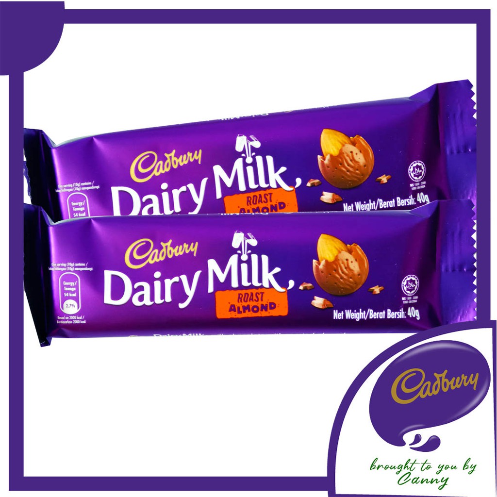 Cadbury Dairy Milk Chocolate 40g (multi flavours) Shopee Malaysia