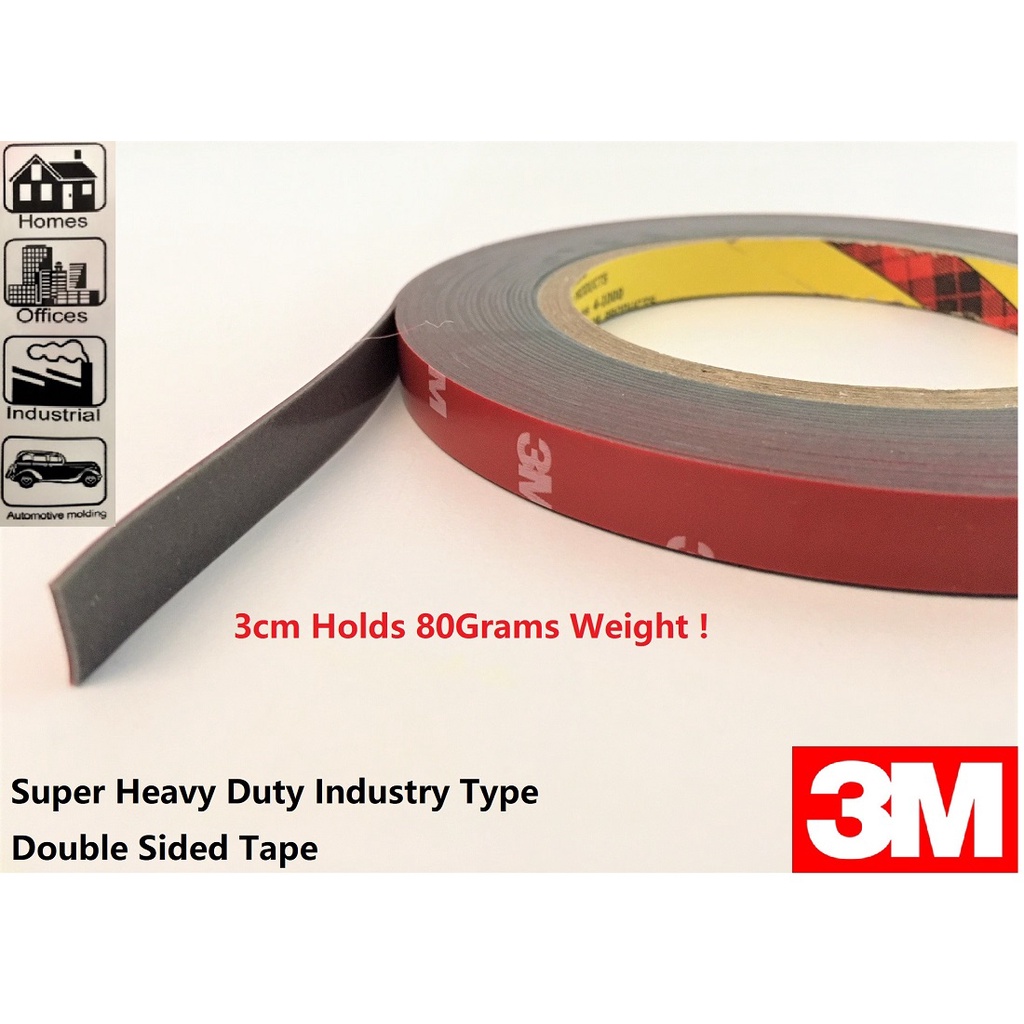 3m Heavy Duty Double Sided Tape Prices And Promotions Jul 21 Shopee Malaysia