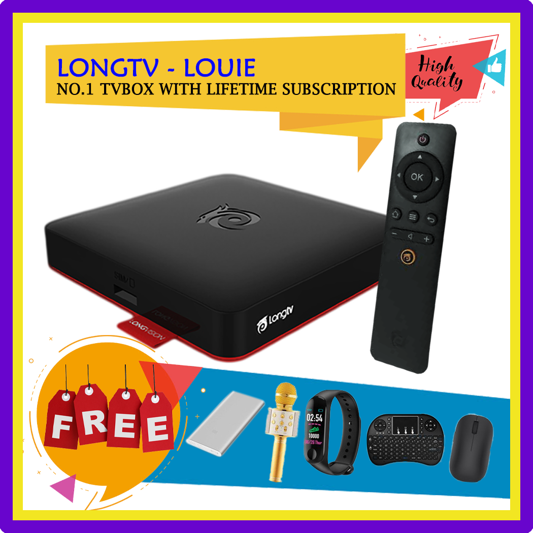 Free Malaysia International Program Longtv Louie Smart Tvbox Internet Android Media Long Tv Box Evpad Mi Tanix Olympic