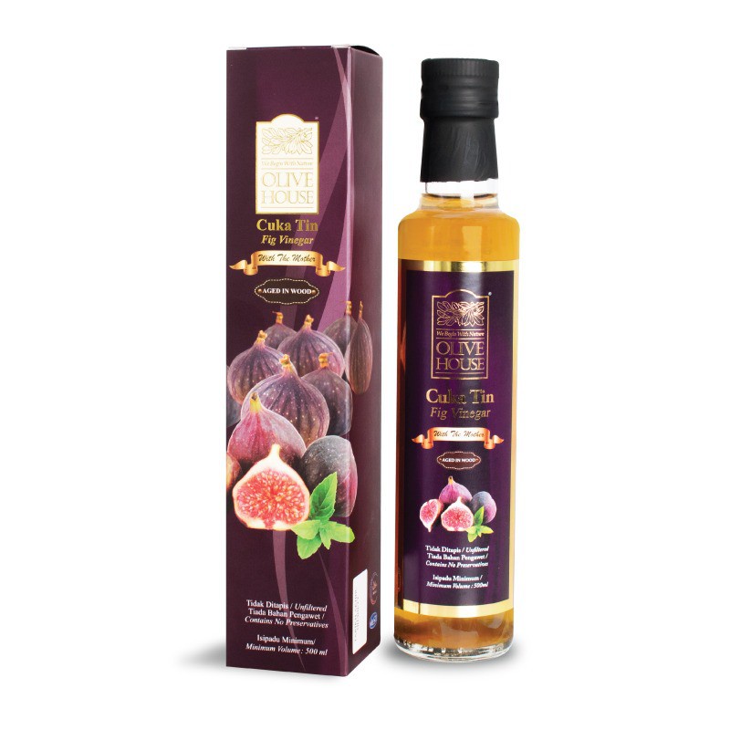 CUKA TIN OLIVE HOUSE 250ML (FIG VINEGAR) Shopee Malaysia