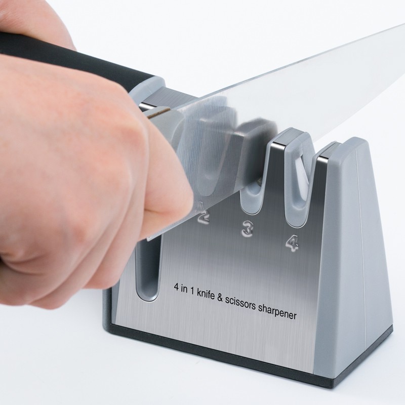 4-In-1 Knife Sharpener Kitchenware Gadgets Household Whetstone Grinding