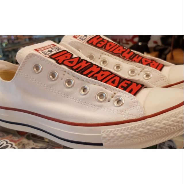 iron maiden converse shoes