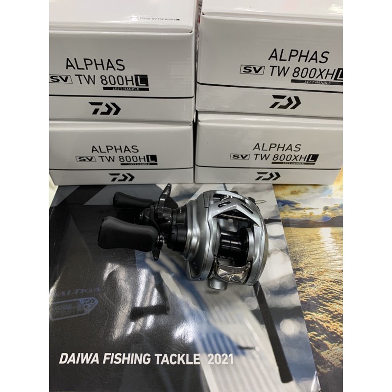 2021 Daiwa Alphas Sv TW 800XHL, 800HL with 1 Year Warranty & Free