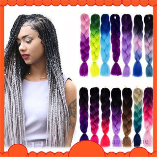 Wig Hair Extensions Ombre Braiding Hair Straight Box Braids For