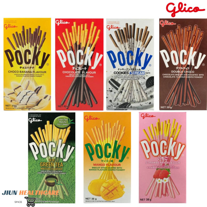 pocky 40g glico 35g