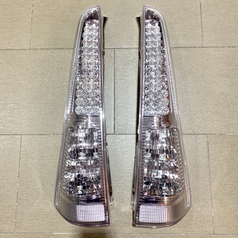 Perodua Viva (Elite) Rear Tail Lamp Light Set Albino Clear LED White