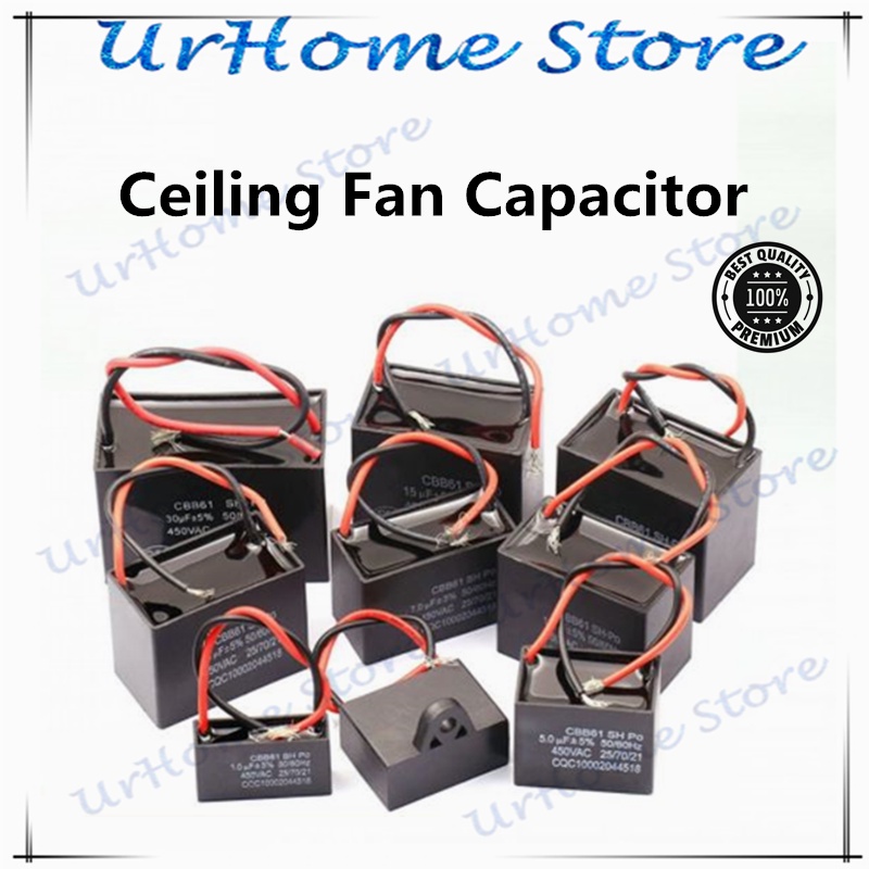 Ceiling Fan Capacitor 2.0UF For KDK Deka Alpha Khind Midea Sharp