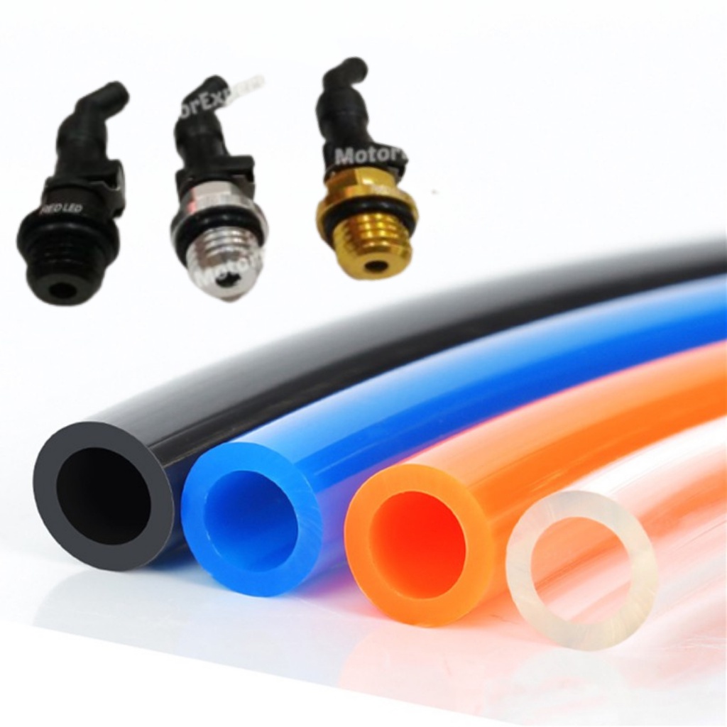 Motorcycle Petrol Hose Petrol Fuel Hose Pipe [1000mm x 8mm] with Racing