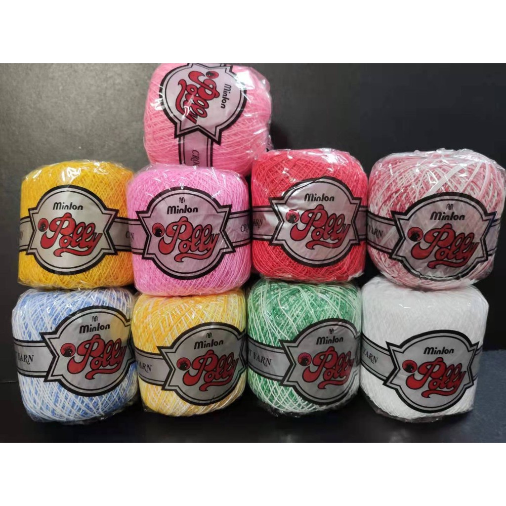 Buy Benang Kait Minlon Polly Crochet Yarn Minlon Polly Sh Seetracker Malaysia