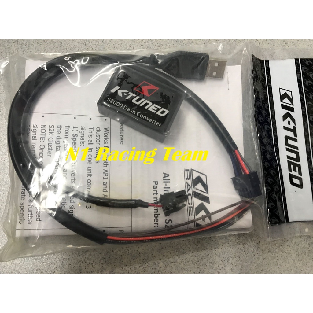 Dash Converter for AP1 AP2 S2000 Meter KTuned KTD (PN KTDS2KCON