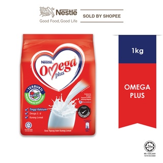 Nestle Omega Plus Plain Milk Powder (1kg)