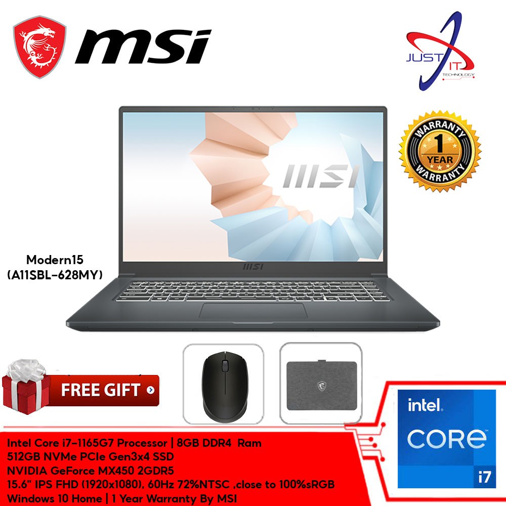 Msi modern 15 a11sbl 461ru обзор