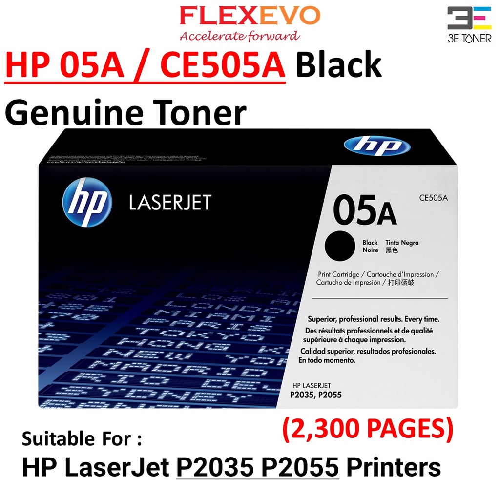 HP 05A Black Original for Laserjet | Shopee Malaysia