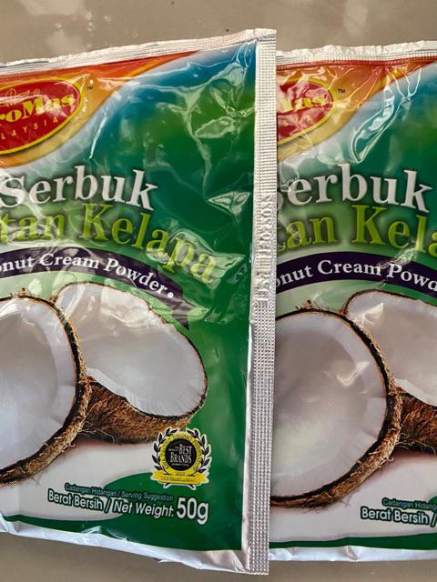 AGROMAS SERBUK  SANTAN KELAPA  50GM Shopee Malaysia