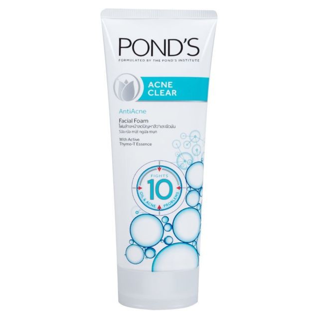 ponds acne clear facial scrub