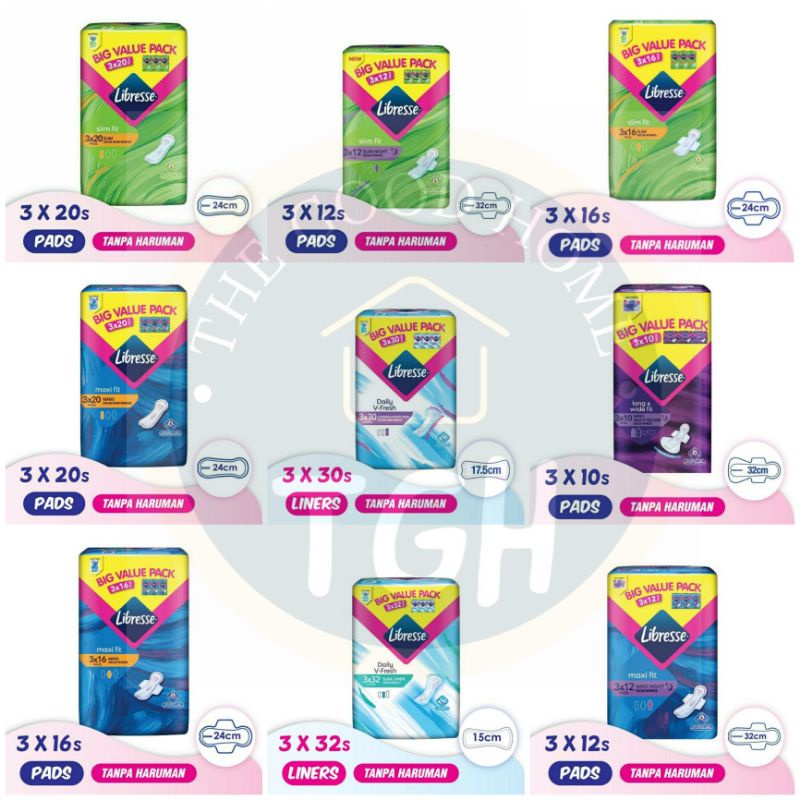 Libresse Panty Liner Maxi Slim Pads