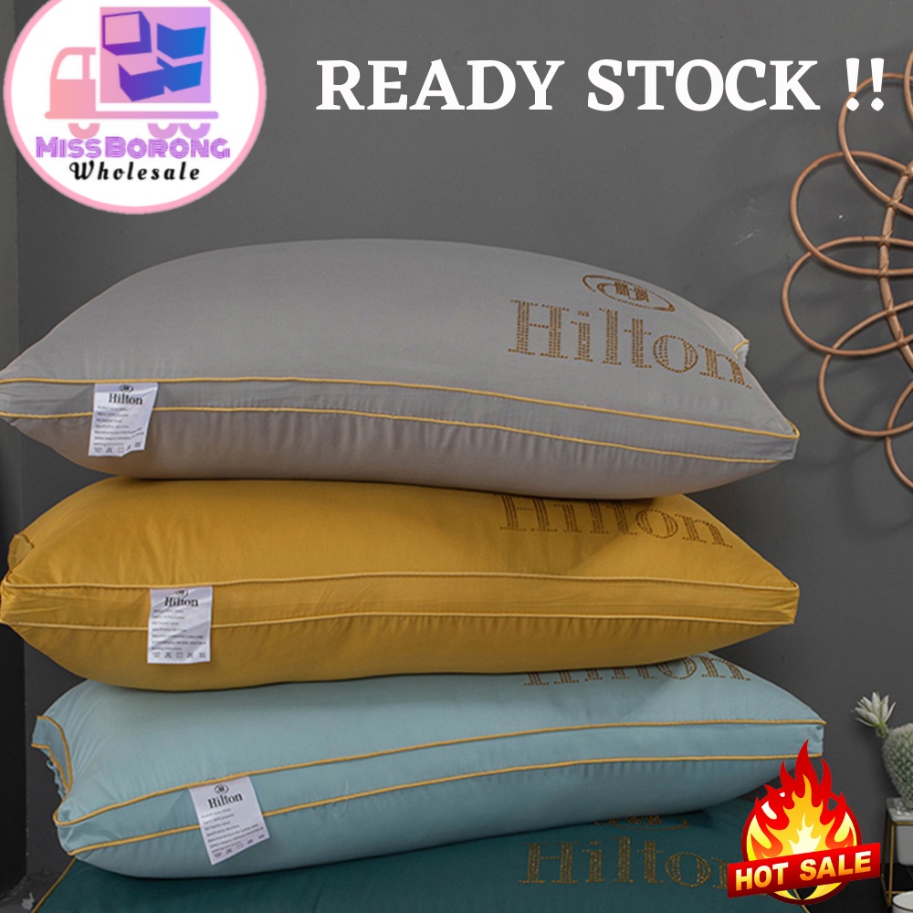 READY STOCK Hilton Hotel Pillow. 5 Star Hotel Premium Pillow. Bantal