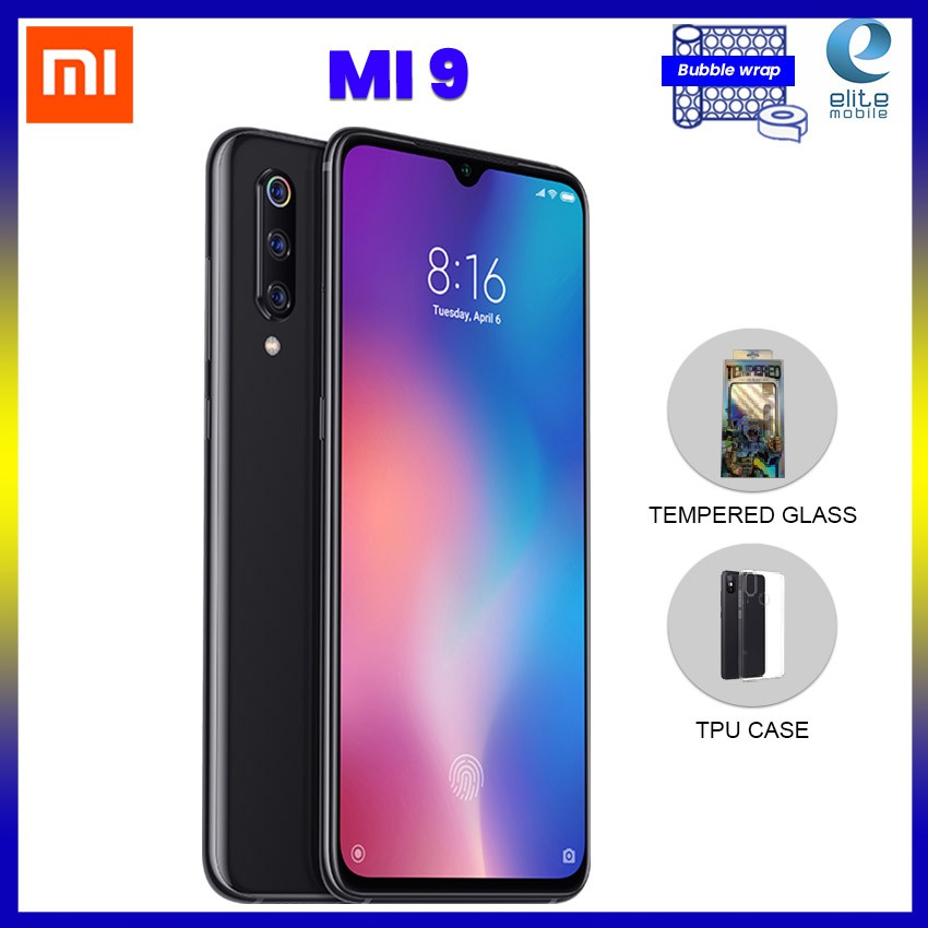 [MY SET] Xiaomi Mi 9 (6GB RAM+128GB / 64GB ROM) Warranty by Xiaomi