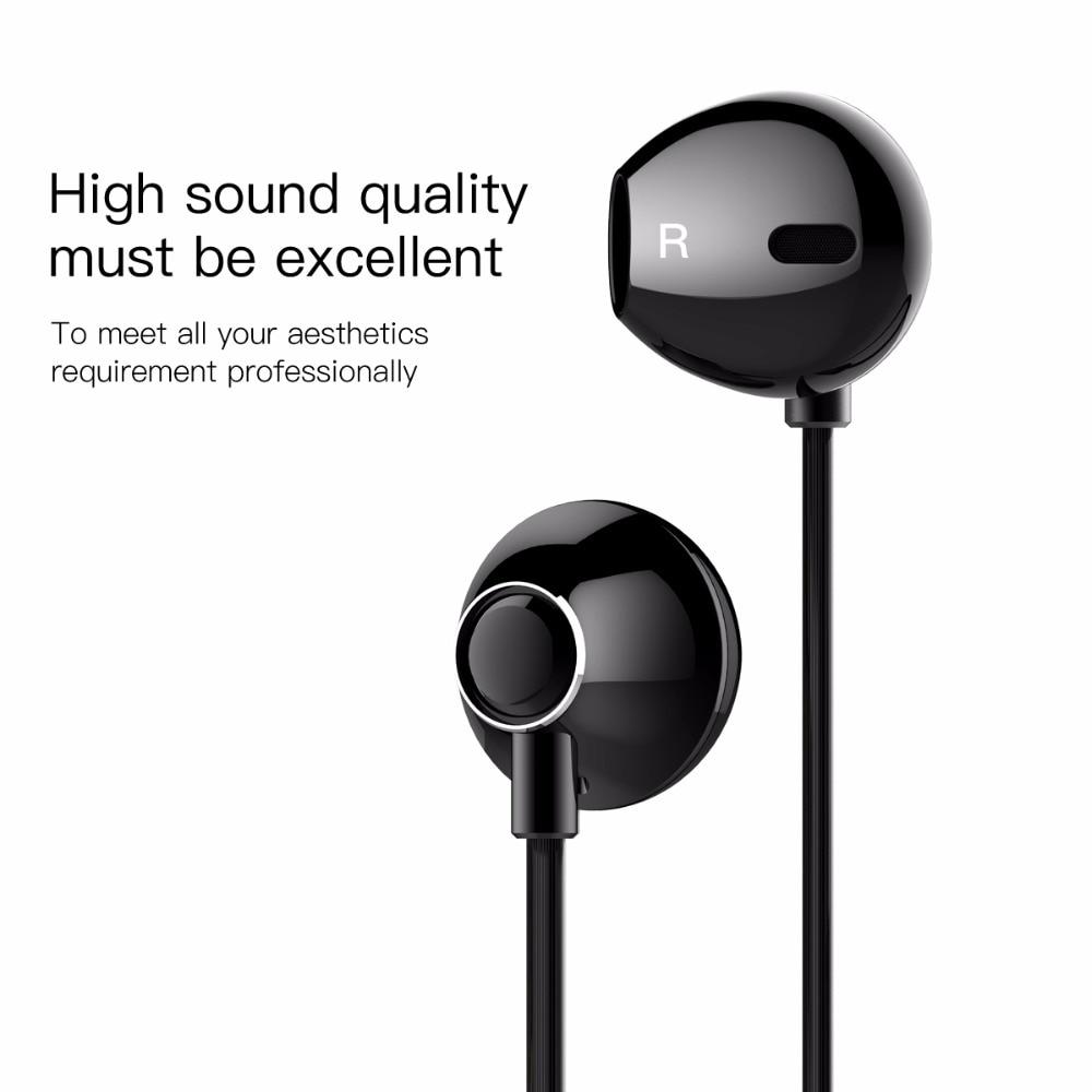 Baseus H06 Inear Stereo Bass Earphones 3.5mm jack wired HiFi Earbuds