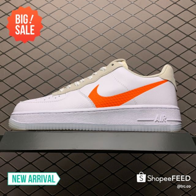 air force 1 orange laces