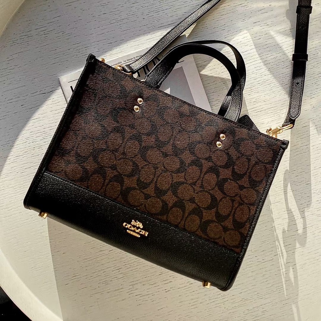 original Coach 1955 pure authentic ladies classic logo canvas DEMPSEY