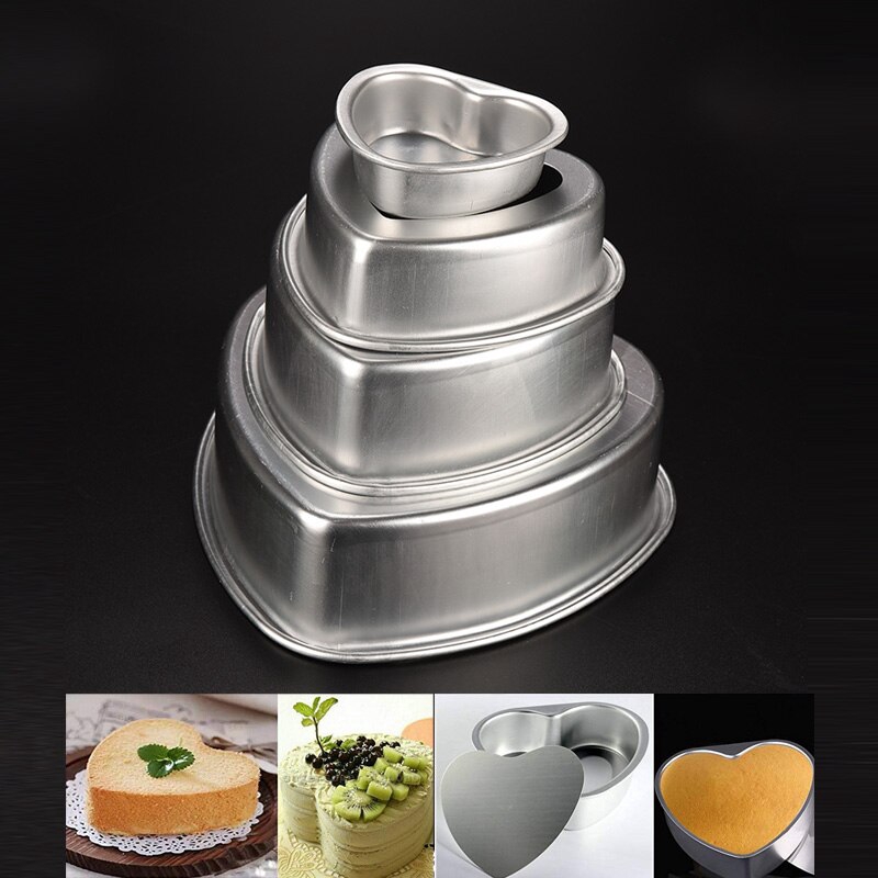 number 4 shaped cake pan