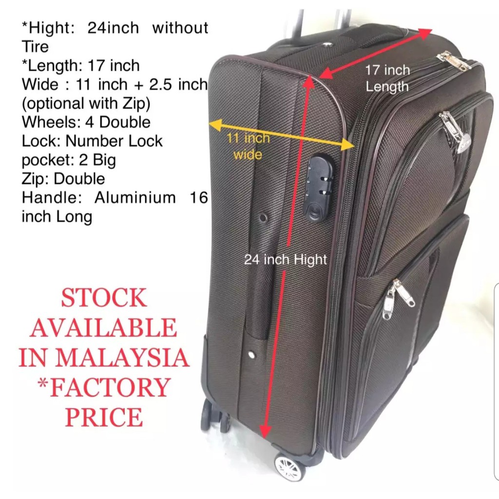 polo luggage malaysia