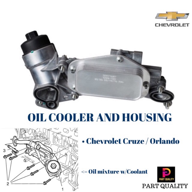 cruze oil cooler