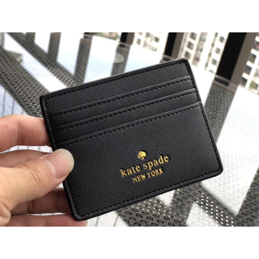 ♠️ KS Kate Spade Glitter Effect Card Holder ♠️ | Shopee Malaysia