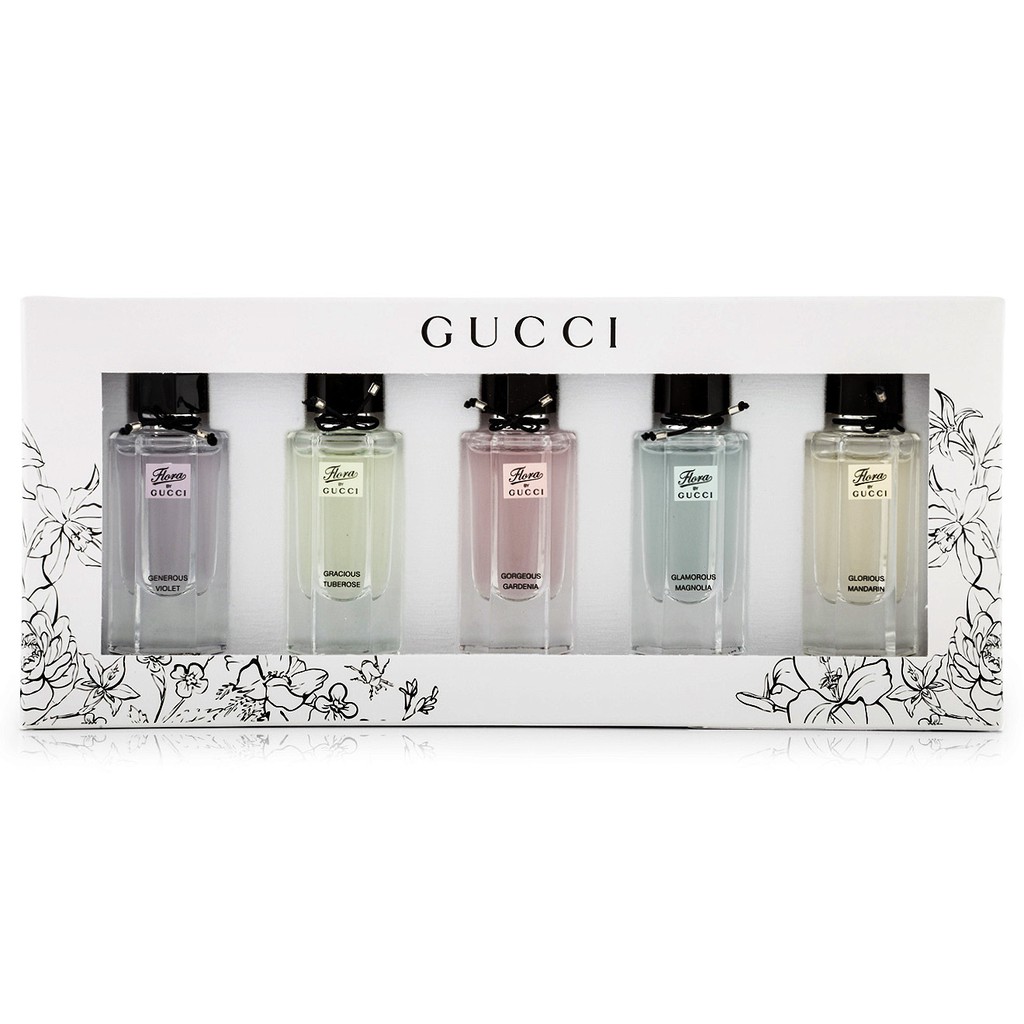 gucci miniature perfume set