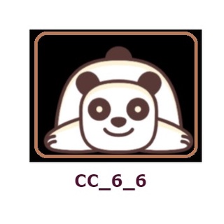 Limited edition sticker CC_6_6