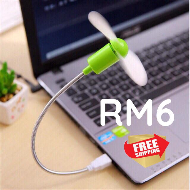 Mini USB Fan Gadgets Flexible Steel Cool For Laptop PC Notebook