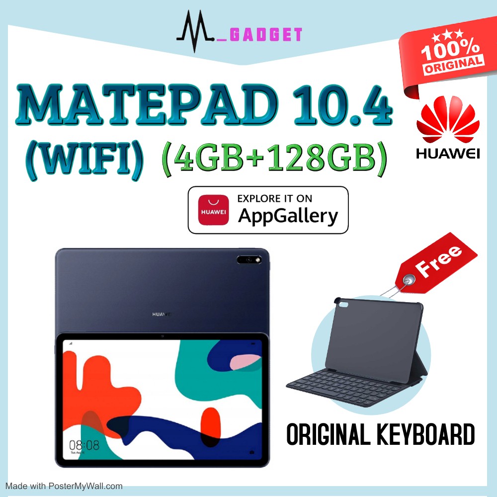 HUAWEI MATEPAD 10.4 WIFI - DESKTOP MODE (VERSION 2021) [4GB+128GB] 100%