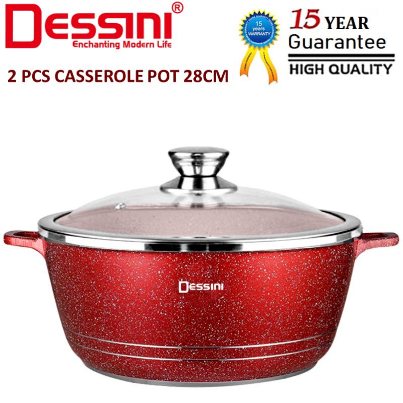 DESSINI Cookware 28CM Casserole Shopee Malaysia