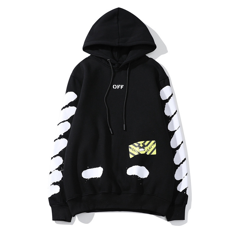 off white heavy hoodie