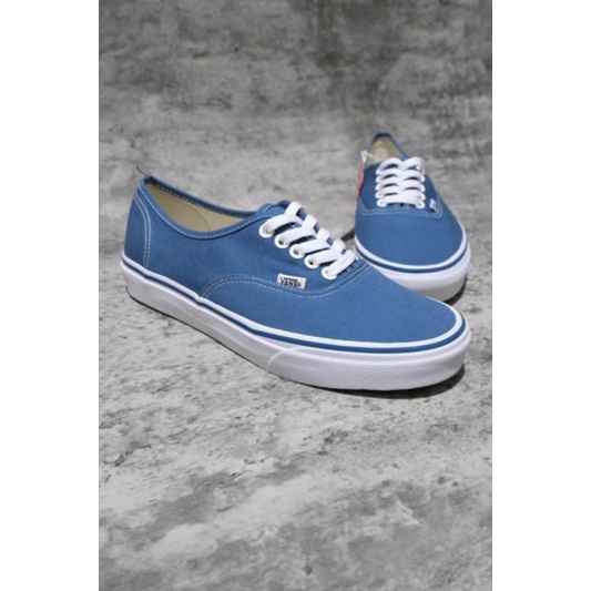 Authentic Navy Classic Vans | Shopee Malaysia