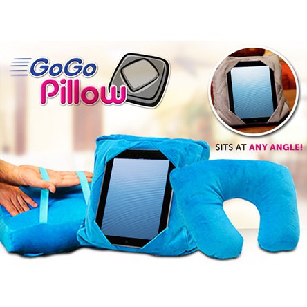 Gogo Pillow 3 In 1 Travel Pillow Neck Pillow Tablet Holder