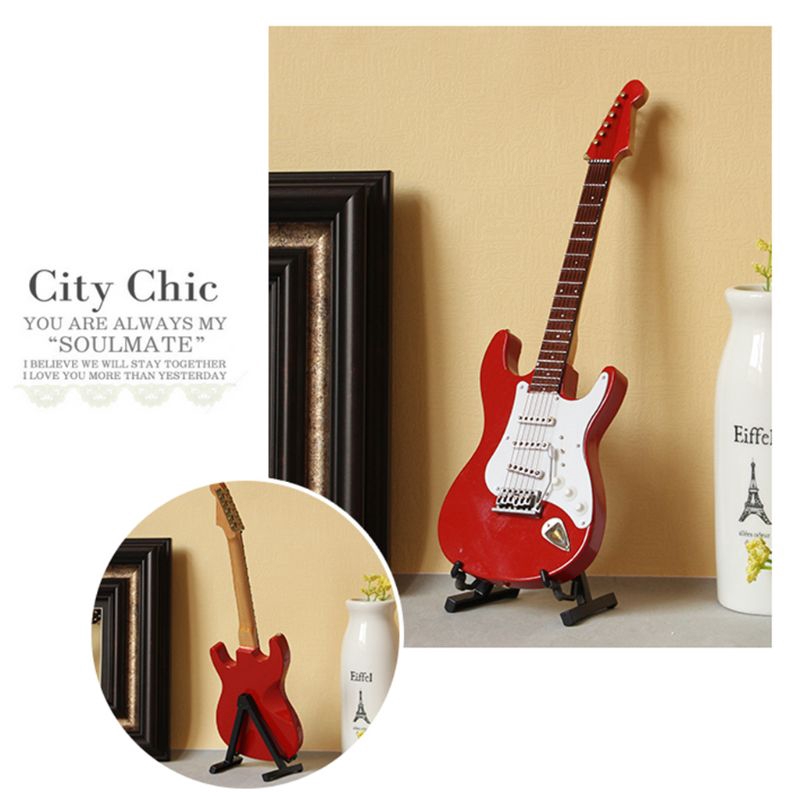 Replica Electric Guitar
 - 2j 14cm Mini Electric Guitar Model Miniature Guitarra Replica Gift With Case Stand Shopee Malaysia
