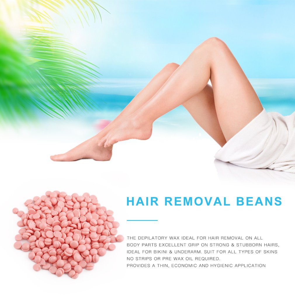 Sale 100g Hard Wax Pellet Bikini Hair Removal Bean Powerful Clean