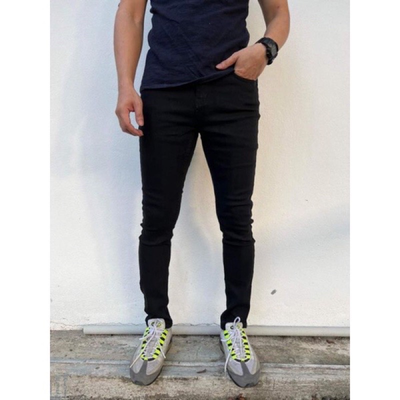 🇲🇾[READY STOCKS] Skinny/Slim Fit Jeans Pants For Men & unisex material