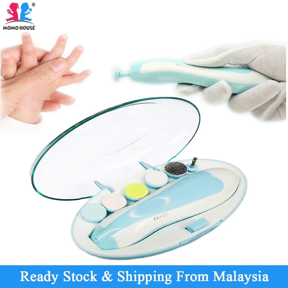 6 in 1 Electric Baby Adult Nail Trimmer Pedicure & Manicure Baby Nail