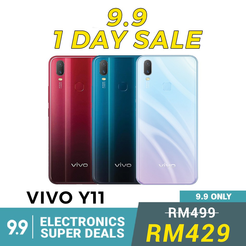 Original VIVO Y11 (3GB RAM + 32GB ROM) Shopee Malaysia