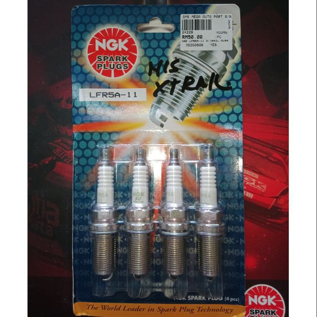 ORIGINAL NGK MALAYSIA Spark Plug LFR5A-11 (4PCS/Set) | Shopee Malaysia