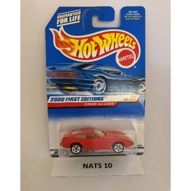 hot wheels ferrari 365 gtb 4 1999