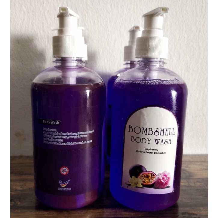 SABUN MANDIAN BOMSHELL INSPIRASI VICTORIA SECRET 500mL + FREE GIFT 🎁 🔥🔥🔥