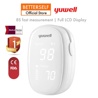 𝑴𝑫𝑨 𝑨𝒑𝒑𝒓𝒐𝒗𝒆𝒅 Yuwell Fingertip Pulse Oximeter YX102 Blood Oxygen Sp02 Monitor