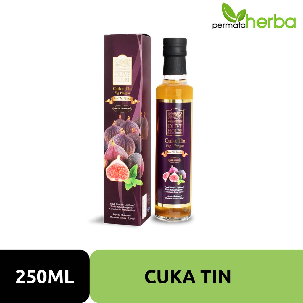[ORIGINAL HQ/READY STOCK] Olive House Cuka Tin/Fig Vinegar 250ml