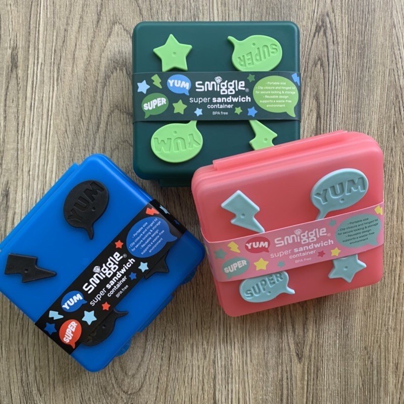 smiggle lunch boxes